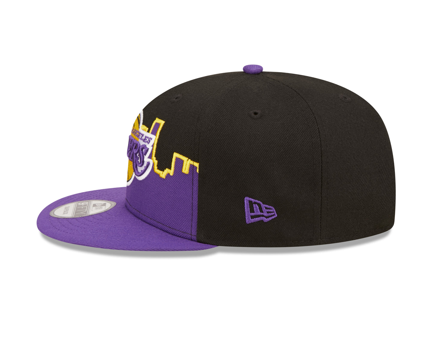 Los Angeles Lakers New Era Tip-Off 9FIFTY Snap Back Hat - Purple/Black