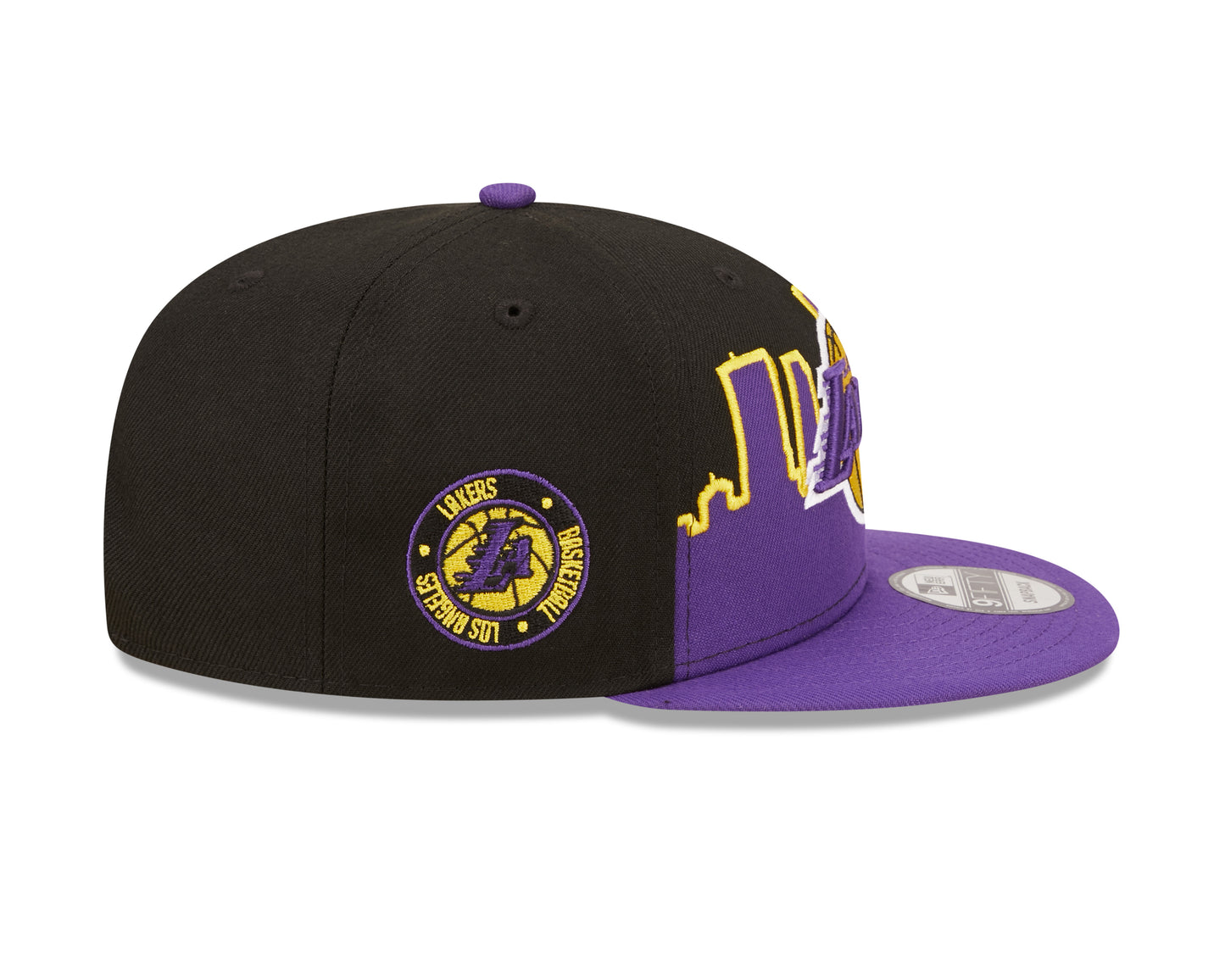 Los Angeles Lakers New Era Tip-Off 9FIFTY Snap Back Hat - Purple/Black