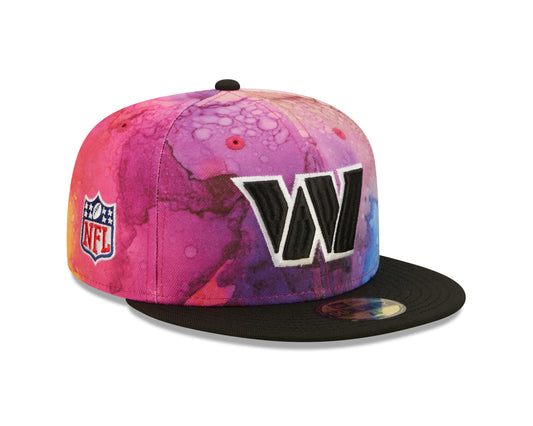 Washington Commanders New Era NFL Crucial Catch Sideline 59FIFTY Fitted Hat