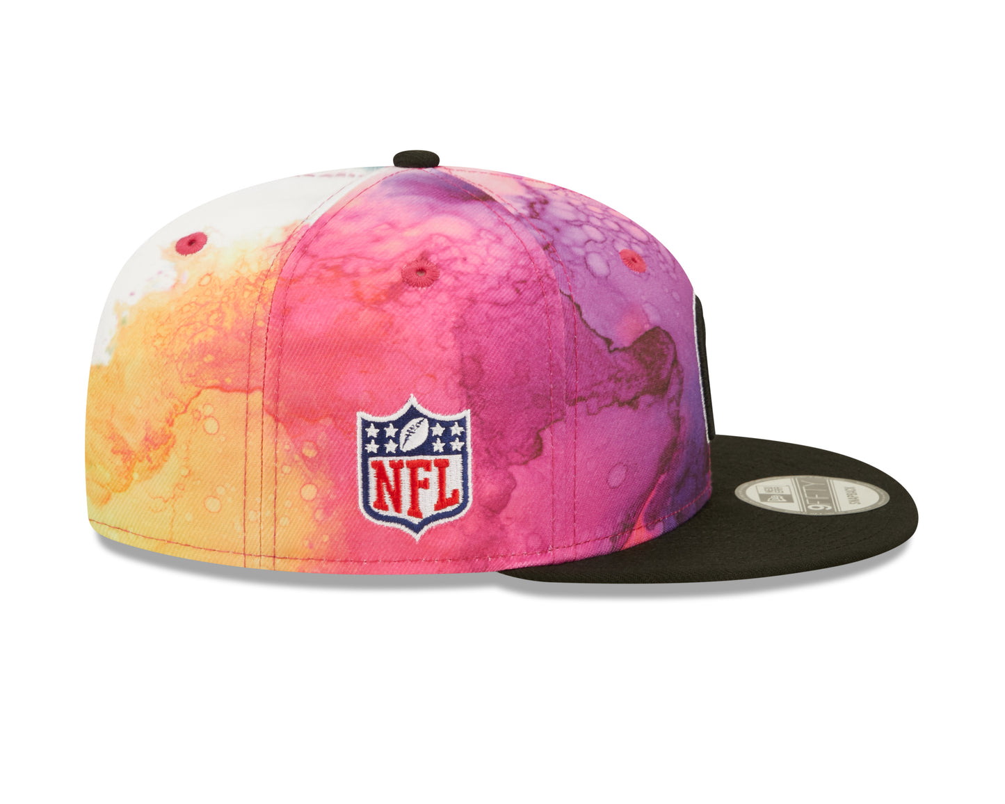 Pittsburgh Steelers New Era Sideline Crucial Catch 9Fifty Hat- Ink Pink