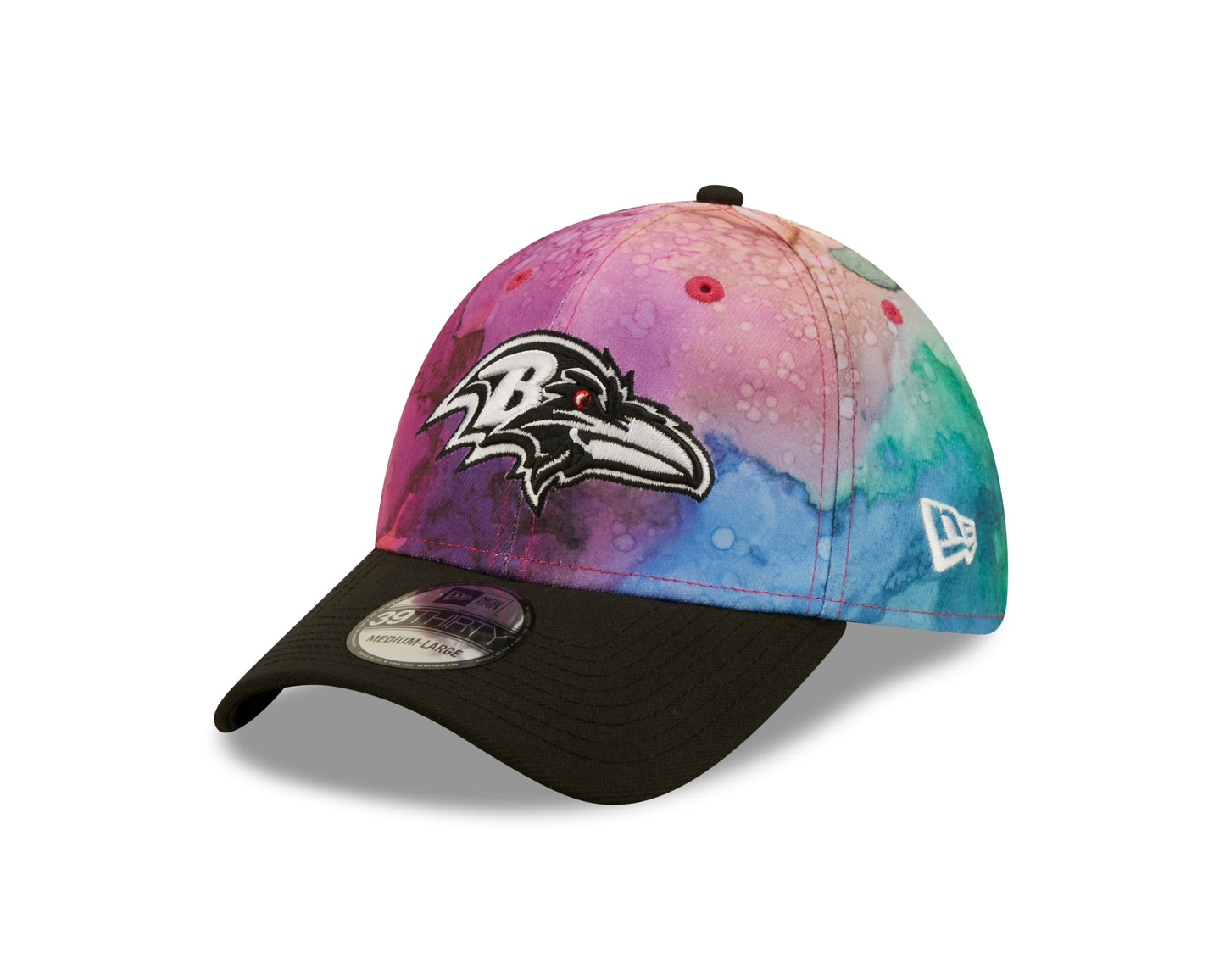 Baltimore Ravens Era New Era Sideline Crucial Catch 39Thirty Hat-Ink Pink