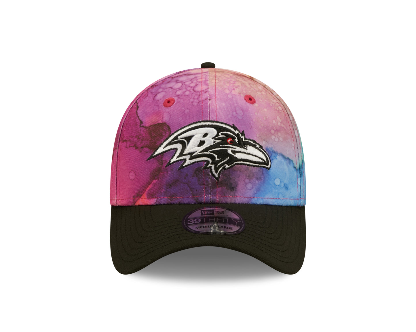 Baltimore Ravens Era New Era Sideline Crucial Catch 39Thirty Hat-Ink Pink