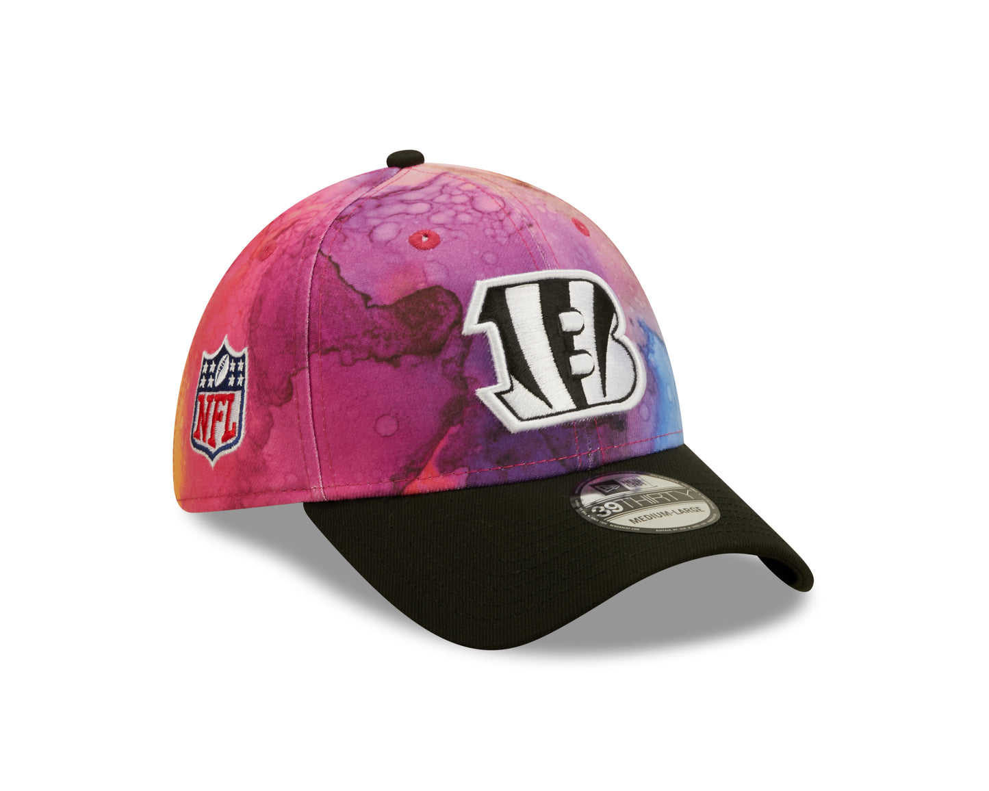 Cincinnati Bengals Era New Era Sideline Crucial Catch 39Thirty Hat-Ink Pink