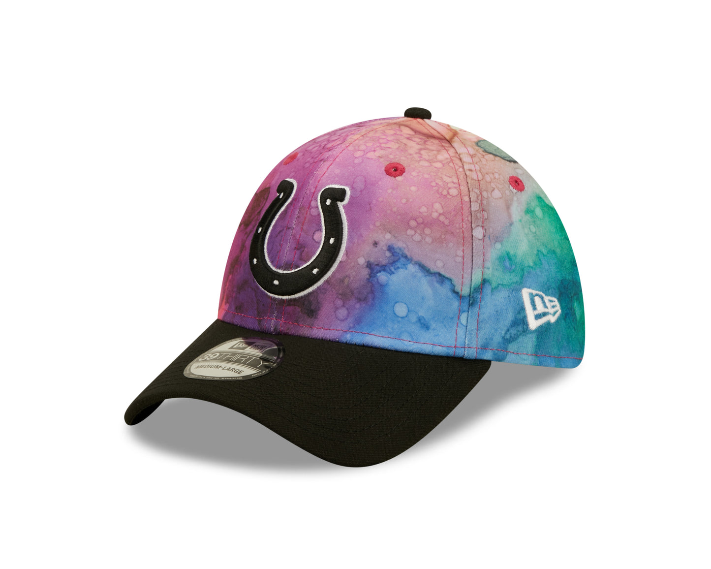 Indianapolis Colts Era  New Era Sideline Crucial Catch 39Thirty Hat-Ink Pink