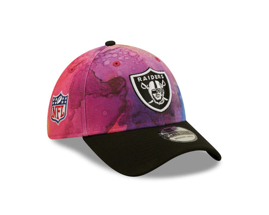 Las Vegas Raiders Era  New Era Sideline Crucial Catch 39Thirty Hat-Ink Pink