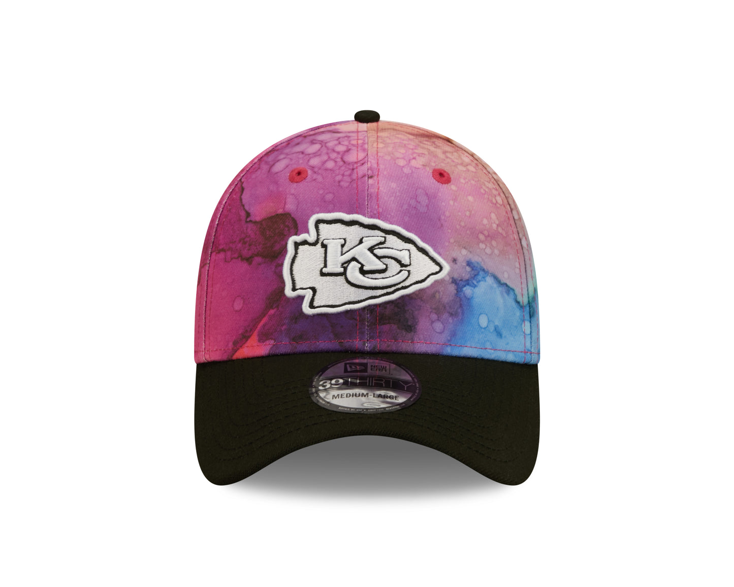 Kansas City Chiefs Era New Era Sideline Crucial Catch 39Thirty Hat-Ink Pink
