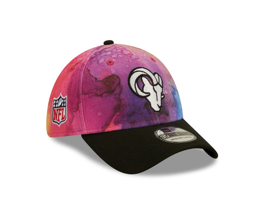 Los Angeles Rams Era  New Era Sideline Crucial Catch 39Thirty Hat- Pink