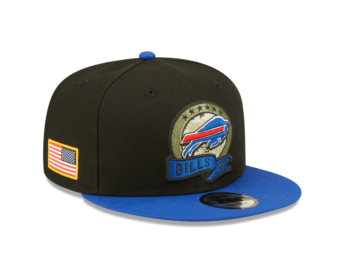 Buffalo Bills New Era 2022 Salute To Service 9Fifty Adjustable Hat