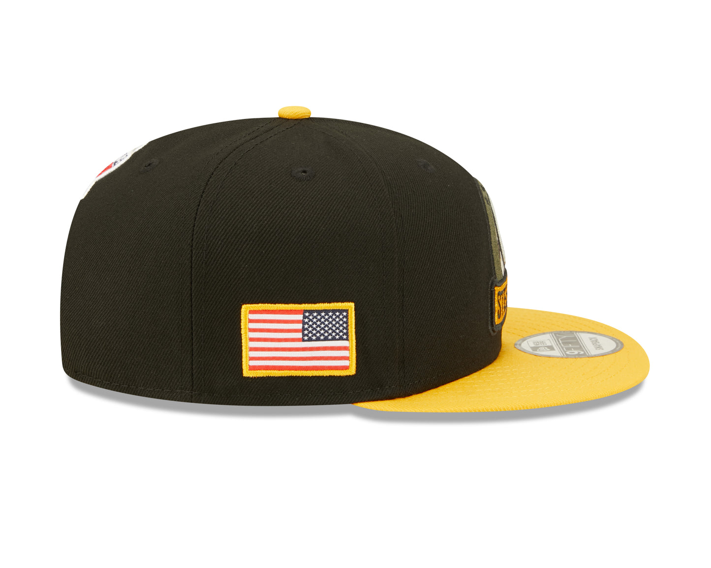 Pittsburgh Steelers New Era 2022 Salute To Service 9Fifty Adjustable Hat