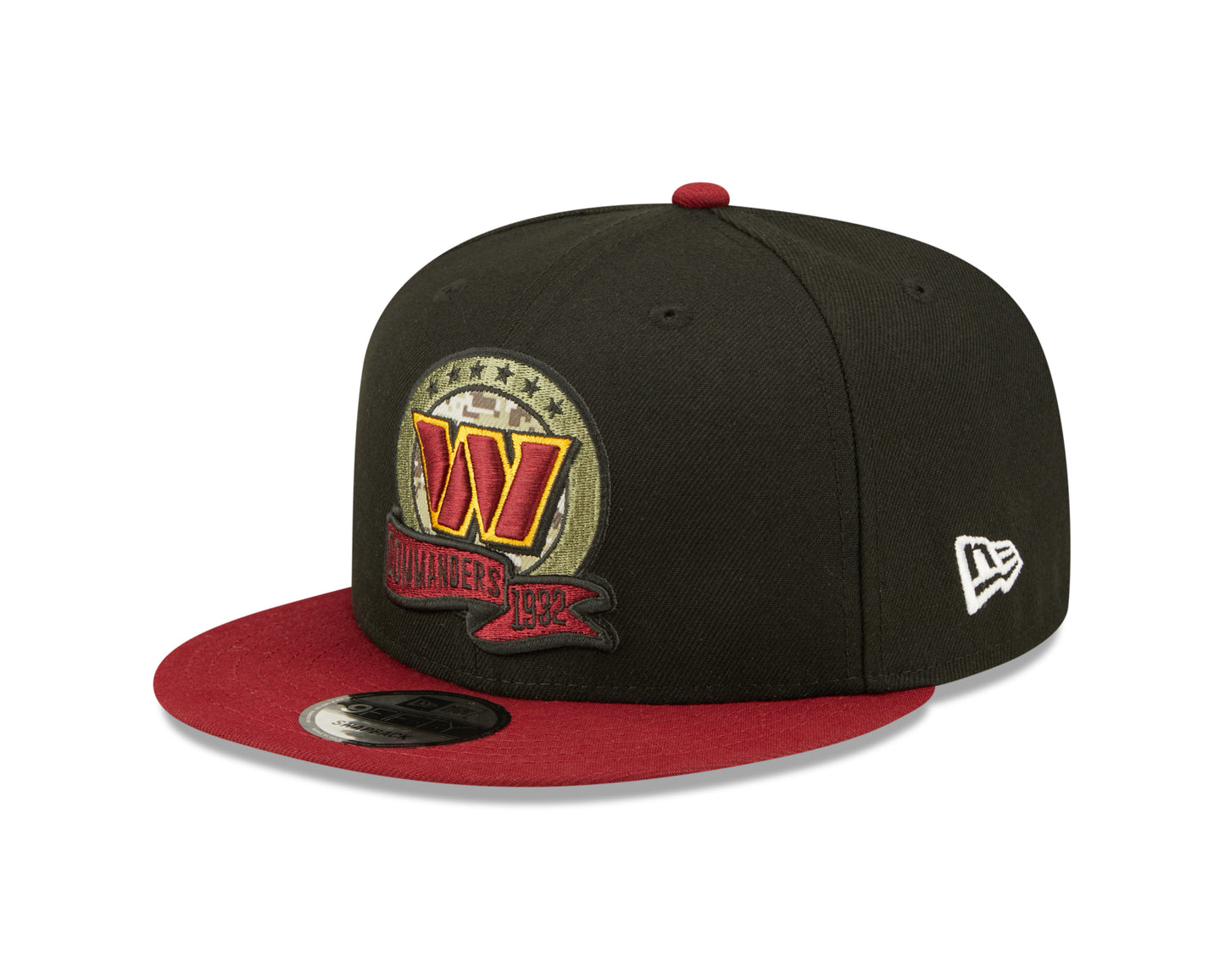 Washington Commanders New Era Salute To Service 9Fifty Adjustable Hat