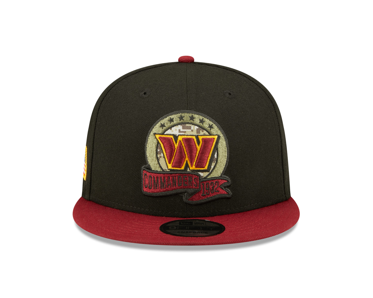 Washington Commanders New Era Salute To Service 9Fifty Adjustable Hat