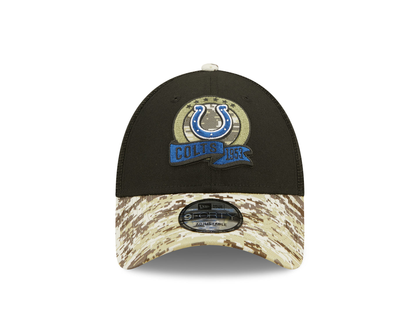 Indianapolis Colts New Era 2022 Salute To Service 9Forty Adjustable Hat