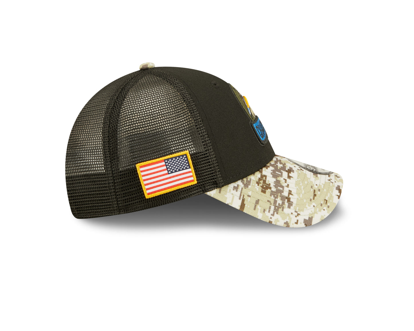 Los Angeles Chargers New Era 2022 Salute To Service 9Forty Adjustable Hat