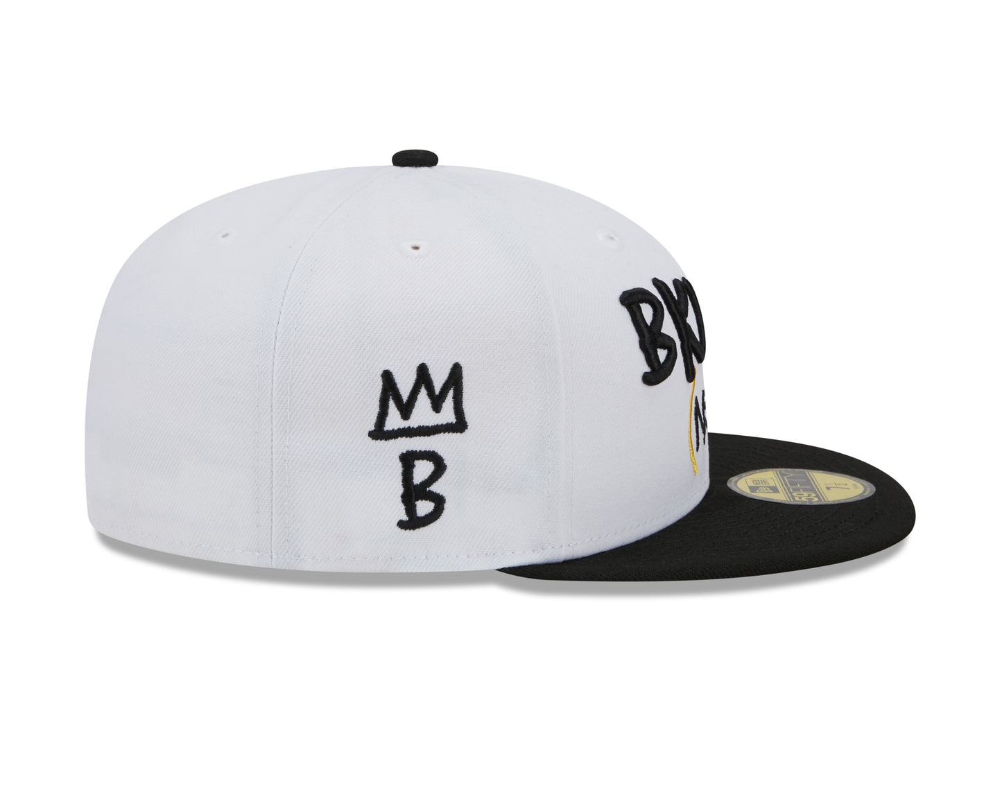 Brooklyn Nets New Era City Edition 59FIFTY Fitted Hat - White