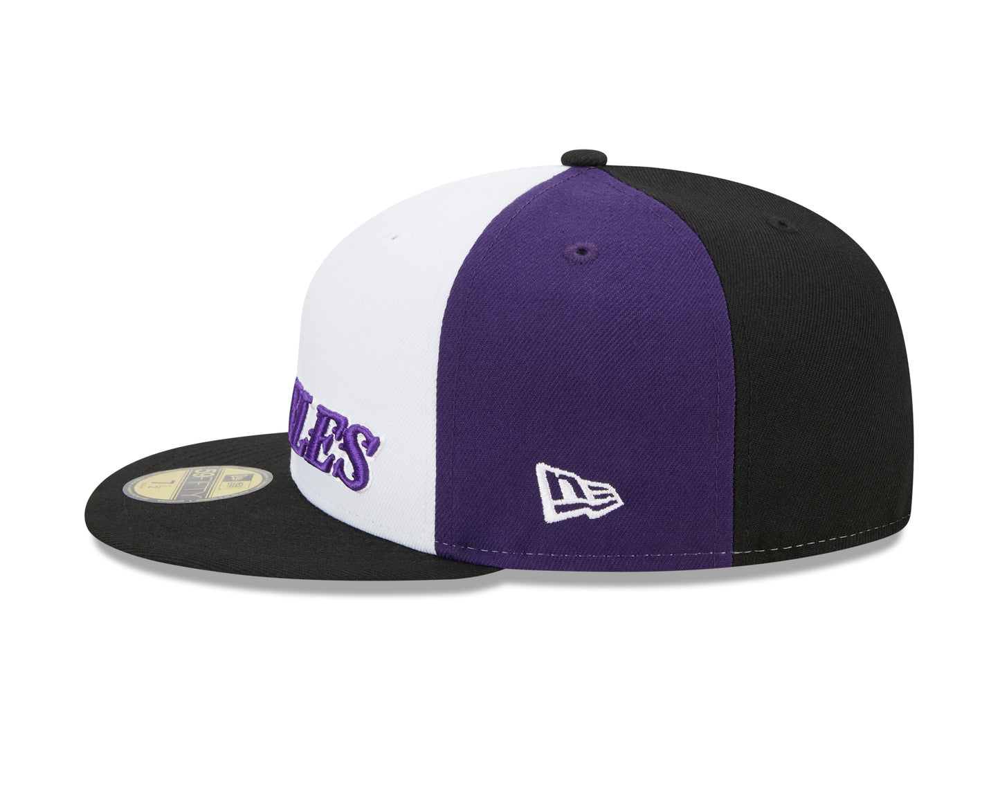 Los Angeles Lakers New Era City Edition 59FIFTY Fitted Hat - White