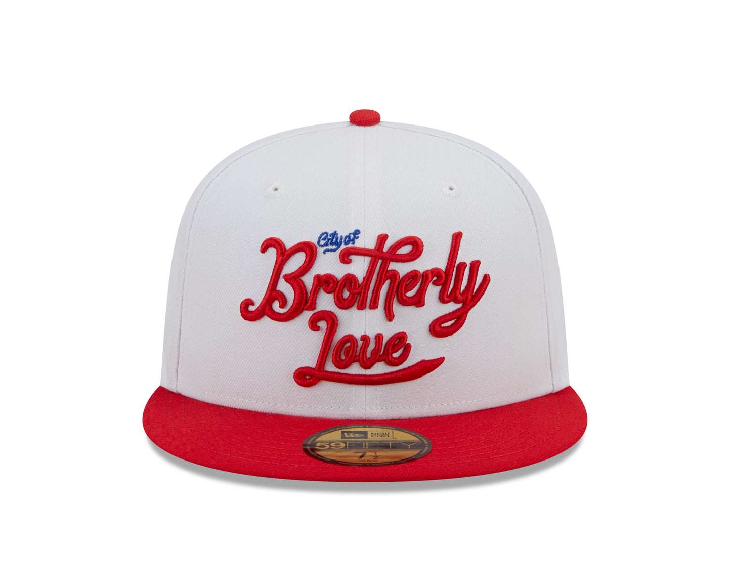 Philadelphia 76ers New Era City Edition 59FIFTY Fitted Hat - White