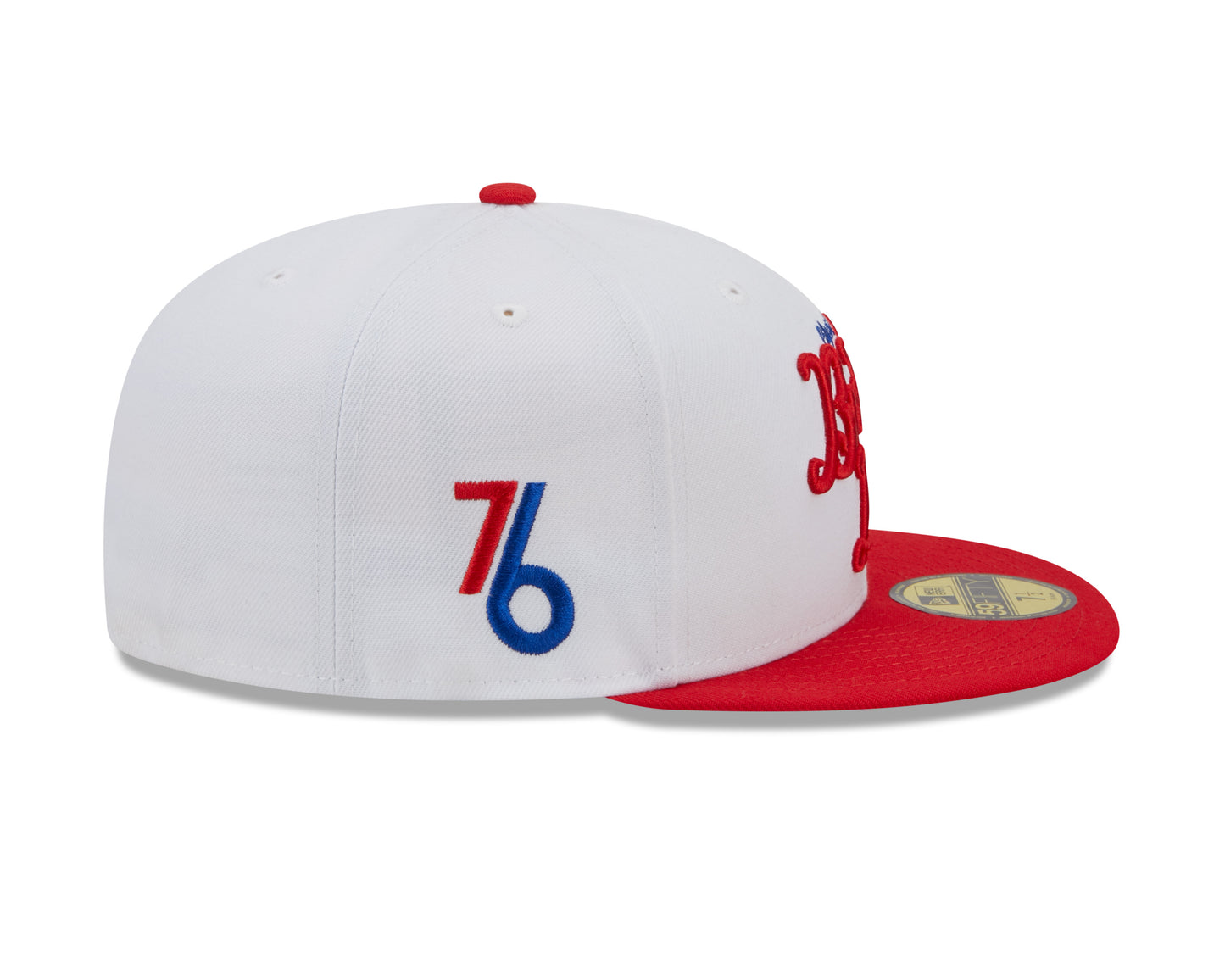 Philadelphia 76ers New Era City Edition 59FIFTY Fitted Hat - White