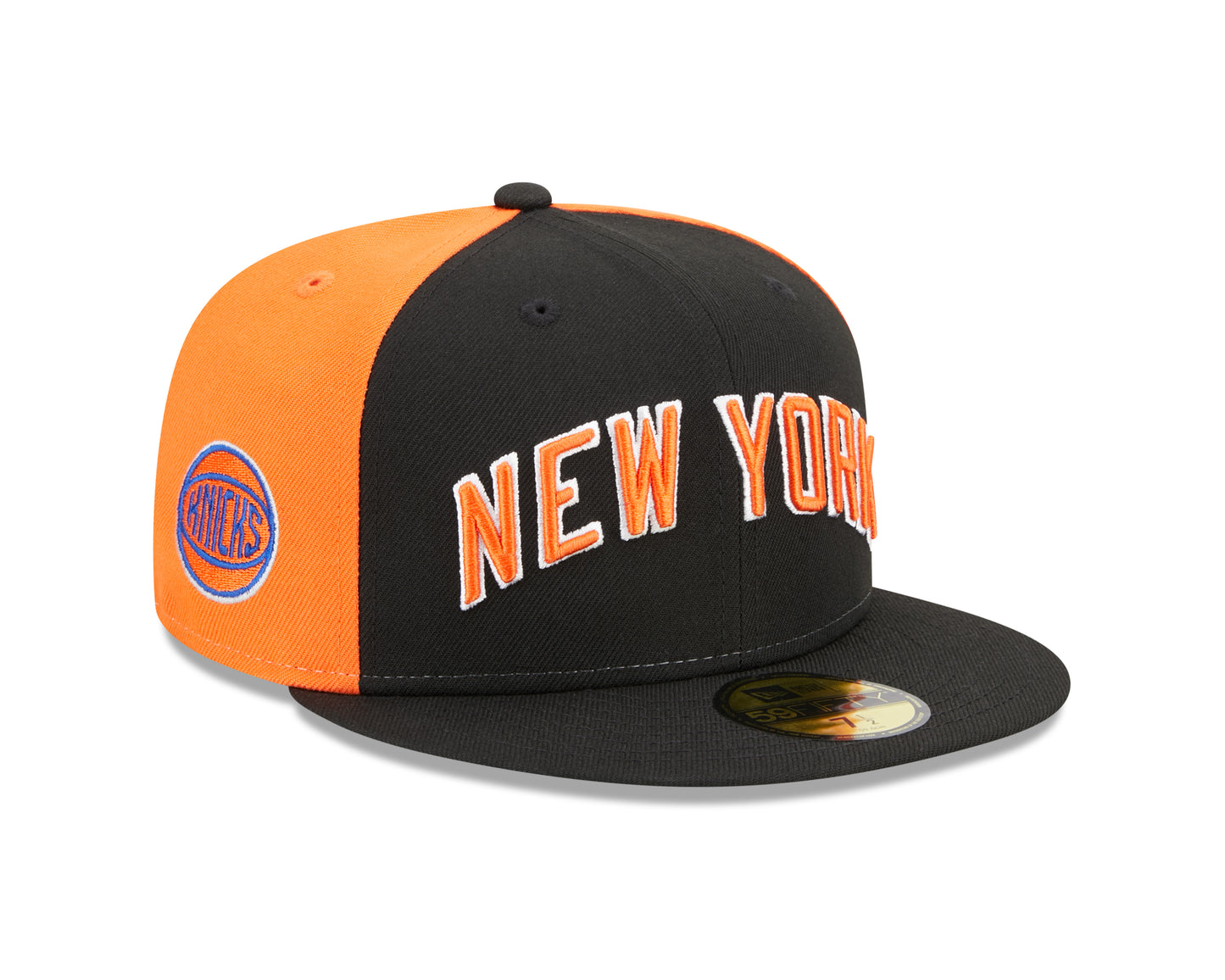 New York Knicks New Era City Edition 59FIFTY Fitted Hat - Black