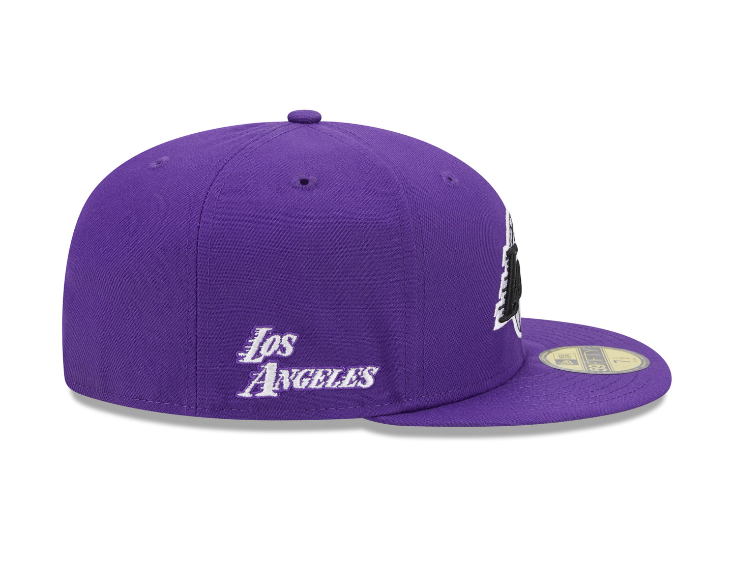 Los Angeles Lakers New Era Alternate City Edition 59FIFTY Fitted Hat - Purple