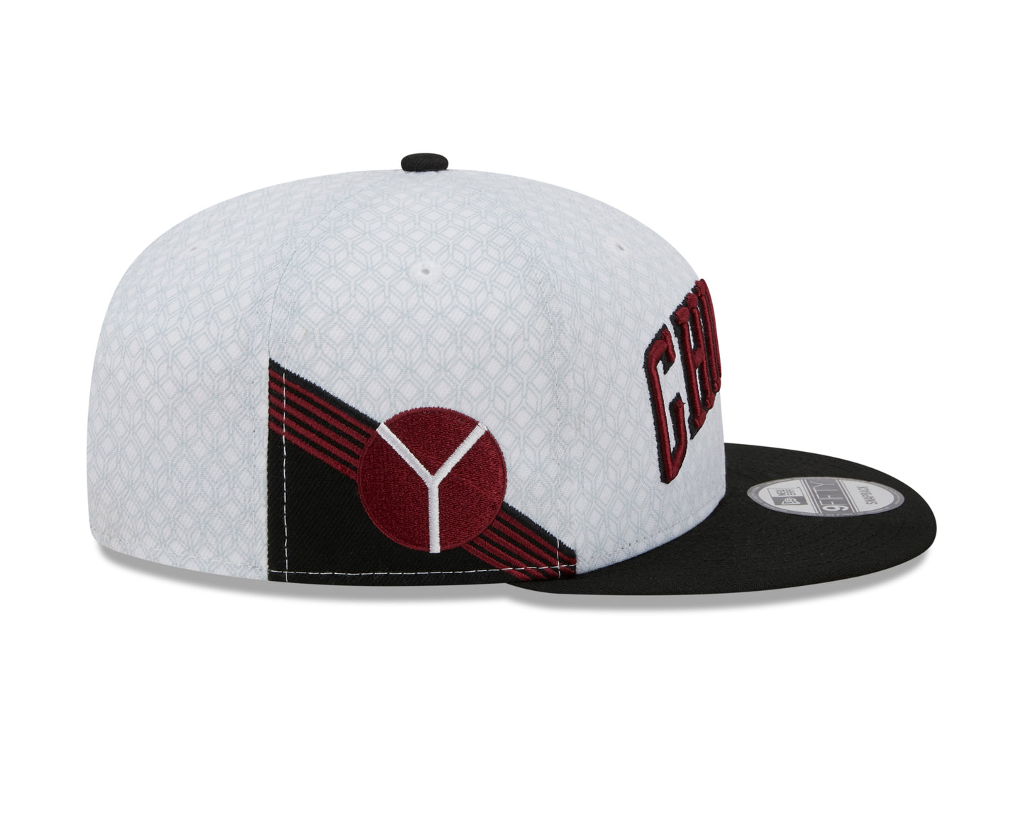 Chicago Bulls New Era City Edition 9FIFTY Snap Back Hat - White