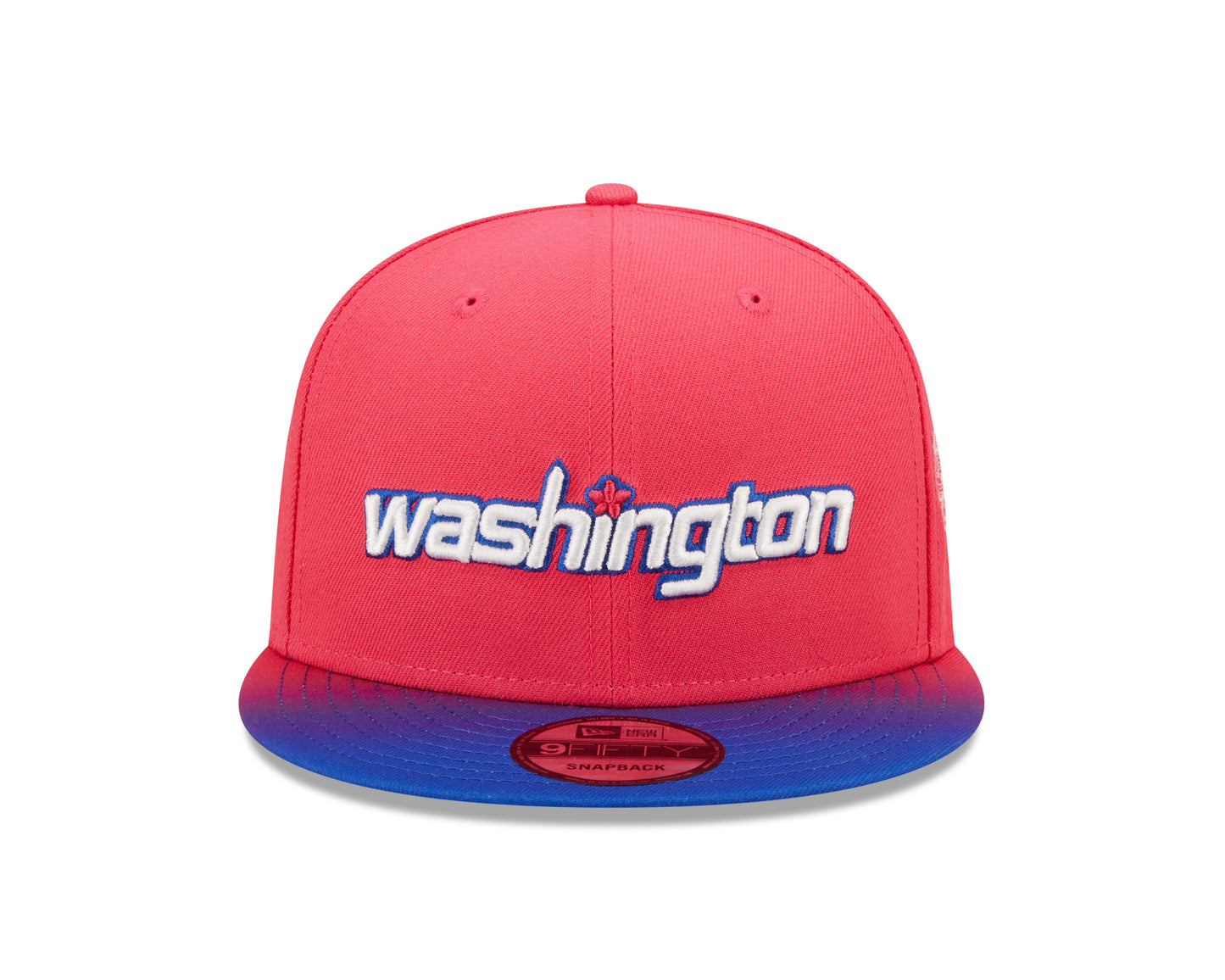 Washington Wizards New Era City Edition 9FIFTY Snap Back Hat - Pink/Blue