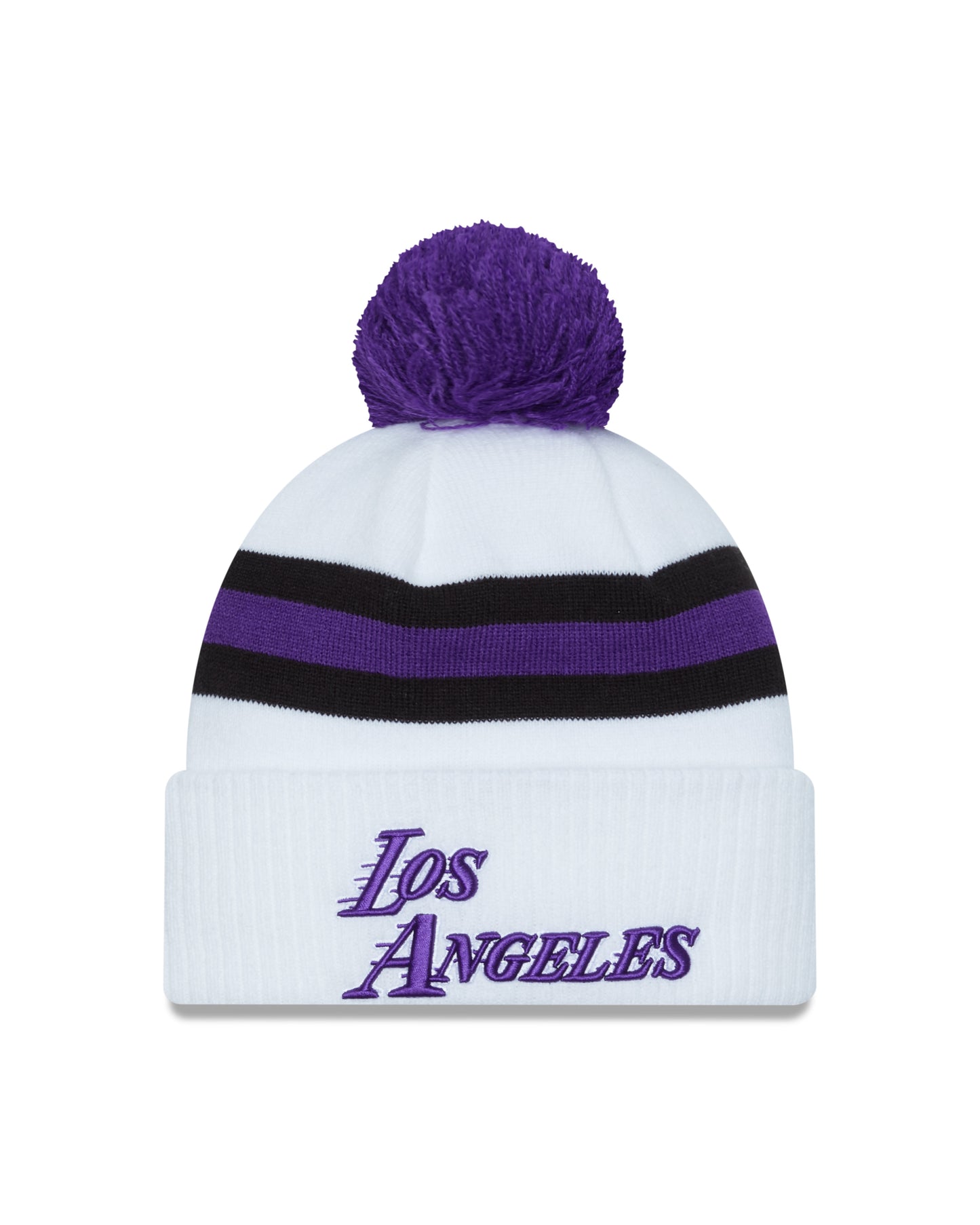 Los Angeles Lakers New Era City Edition Knit Hat