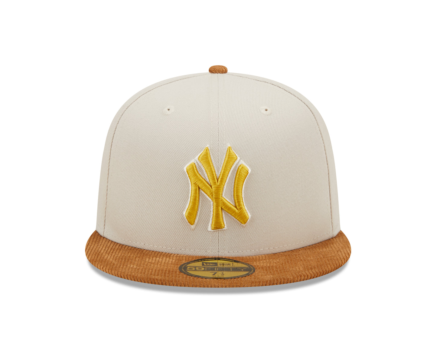 New York Yankees New Era Team Corduroy Visor 59Fifty Hat