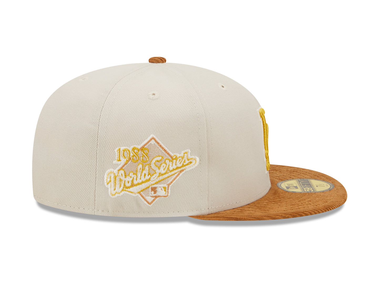 Los Angeles Dodgers New Era Team Corduroy Visor 59Fifty Hat
