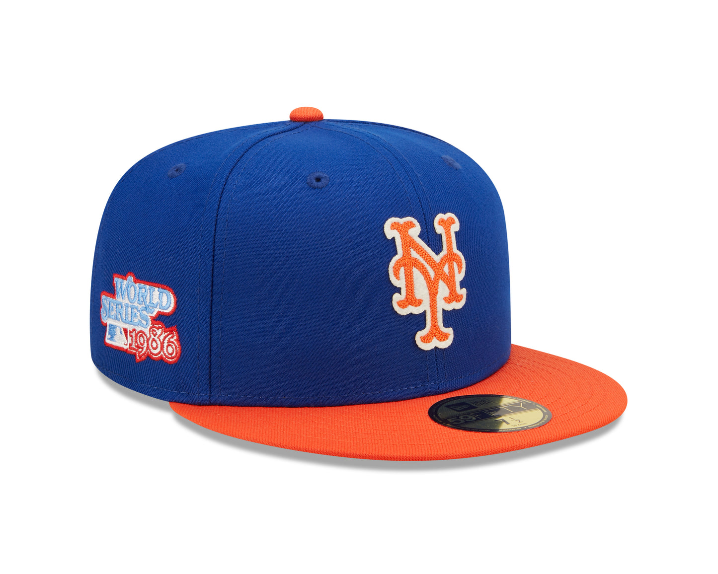New York Mets New Era World Series Letterman 59FIFTY Fitted Hat