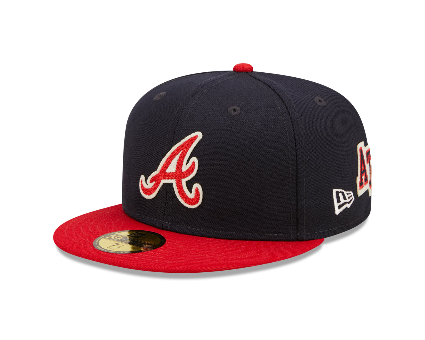 Atlanta Braves World Series Letterman Patch 59fifty Hat