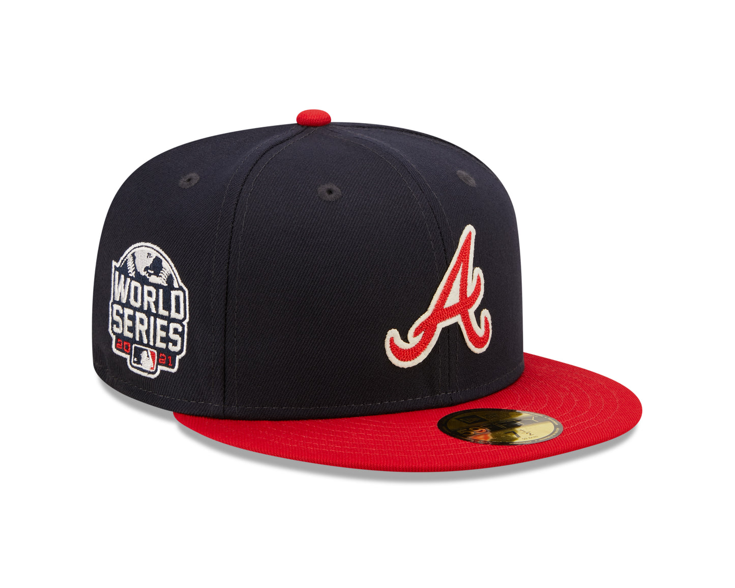 Atlanta Braves World Series Letterman Patch 59fifty Hat