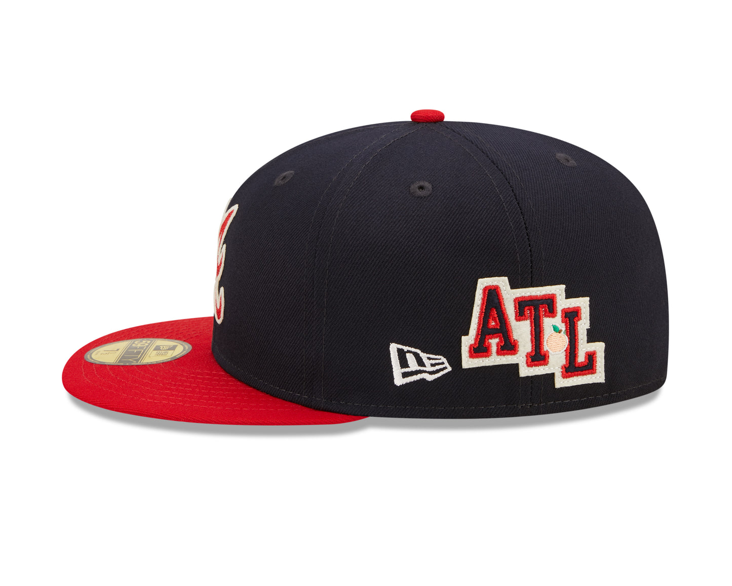 Atlanta Braves World Series Letterman Patch 59fifty Hat