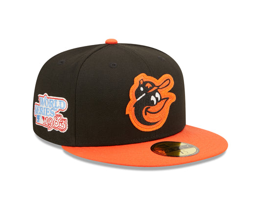 Baltimore Orioles New Era World Series Letterman 59FIFTY Fitted Hat