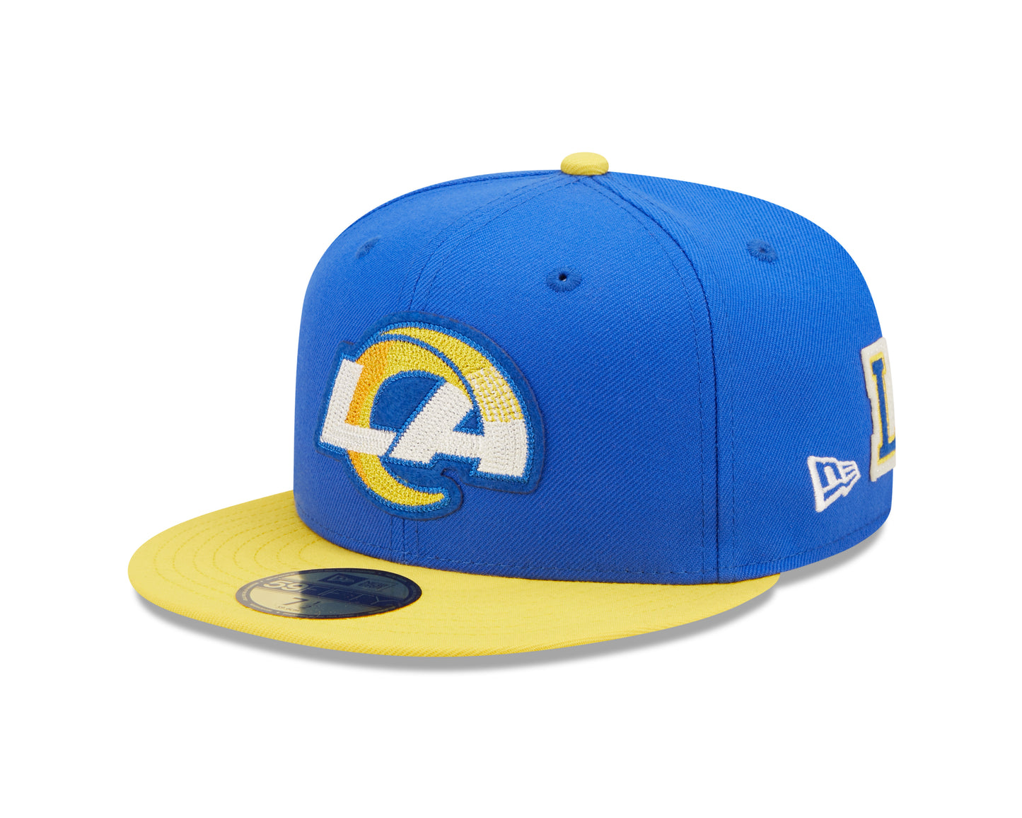 Los Angeles Rams New Era Super Bowl Series Letterman 59FIFTY Fitted Hat
