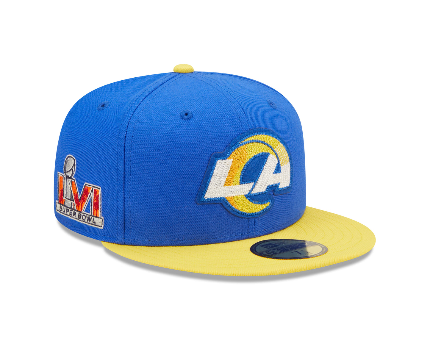 Los Angeles Rams New Era Super Bowl Series Letterman 59FIFTY Fitted Hat