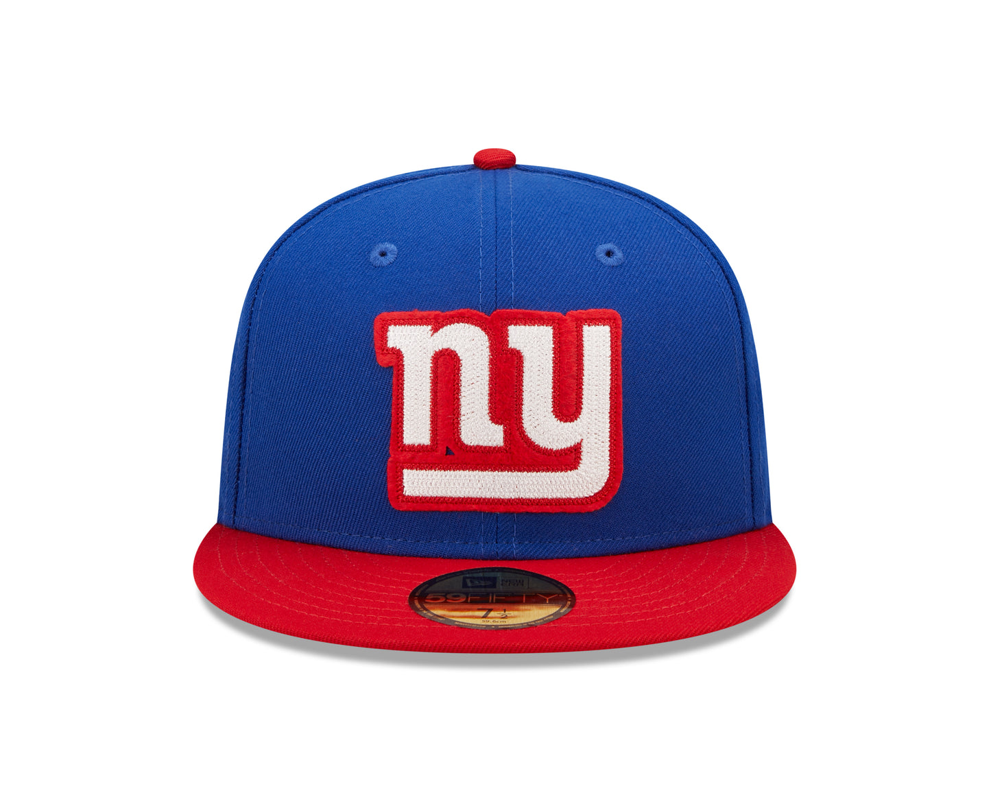 New York Giants New Era Super Bowl Series Letterman 59FIFTY Fitted Hat - Blue
