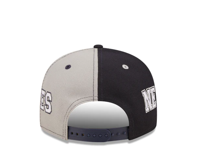 New York Yankees New Era Team Split 9FIFTY Snapback Hat - Navy/Gray