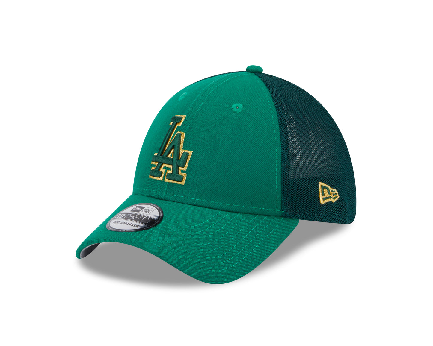 Los Angeles Dodgers New Era Kelly Green St. Patrick's Day 39THIRTY Flex Hat