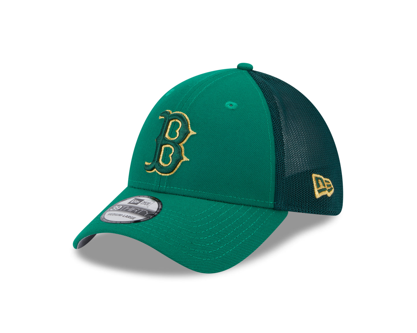 Boston Red Sox New Era Kelly Green St. Patrick's Day 39THIRTY Flex Hat