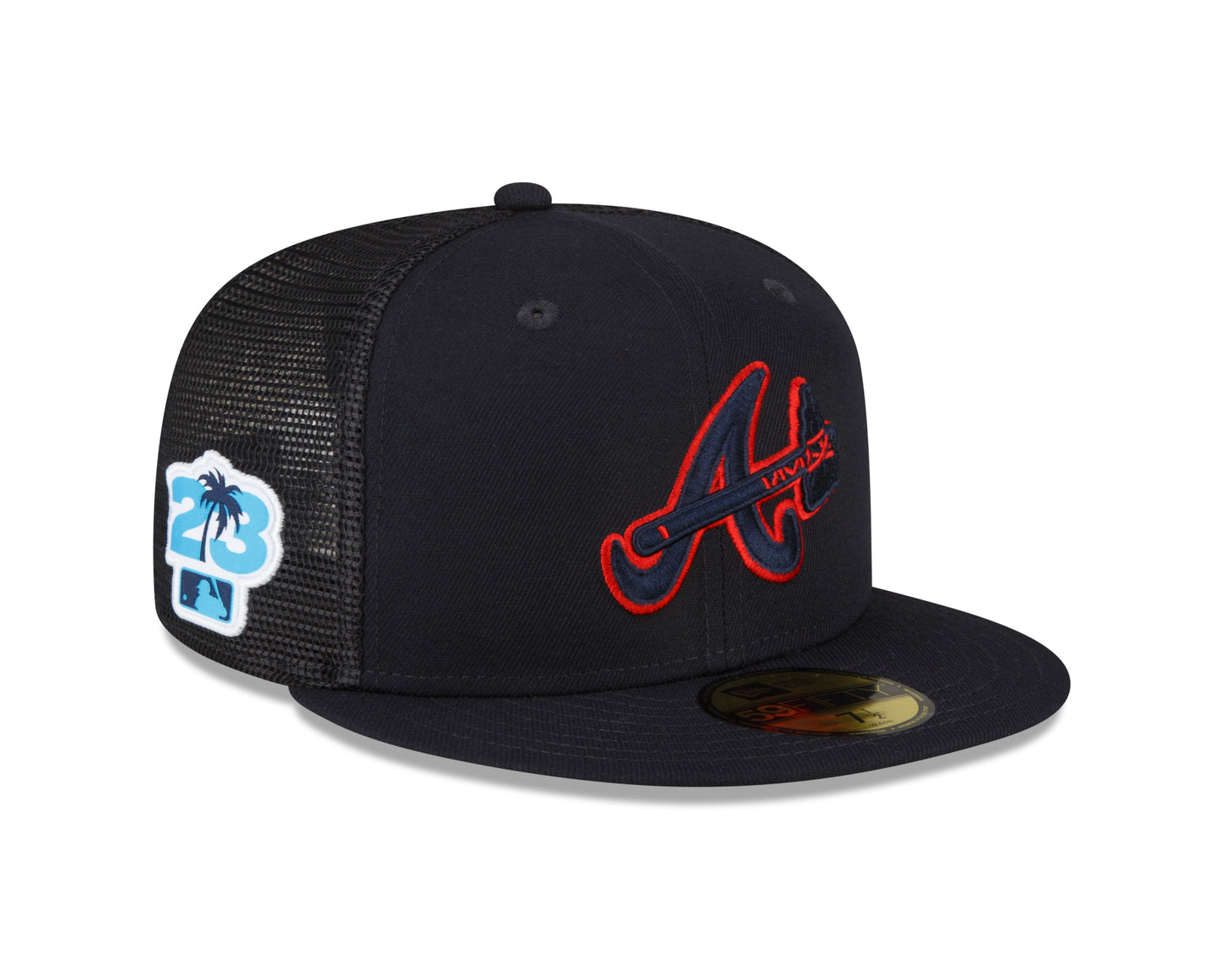 Atlanta Braves Spring Training 59fifty Mesh Fitted Hat