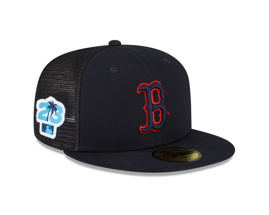 Boston Red Sox 2023 New Era Spring Training 59Fifty Mesh Fitted Hat