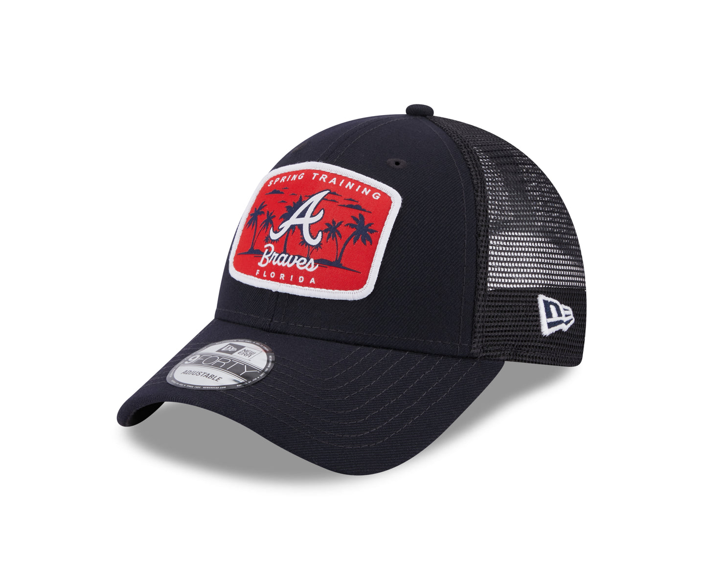 Atlanta Braves Spring Training Heater Trucker 9Forty Hat