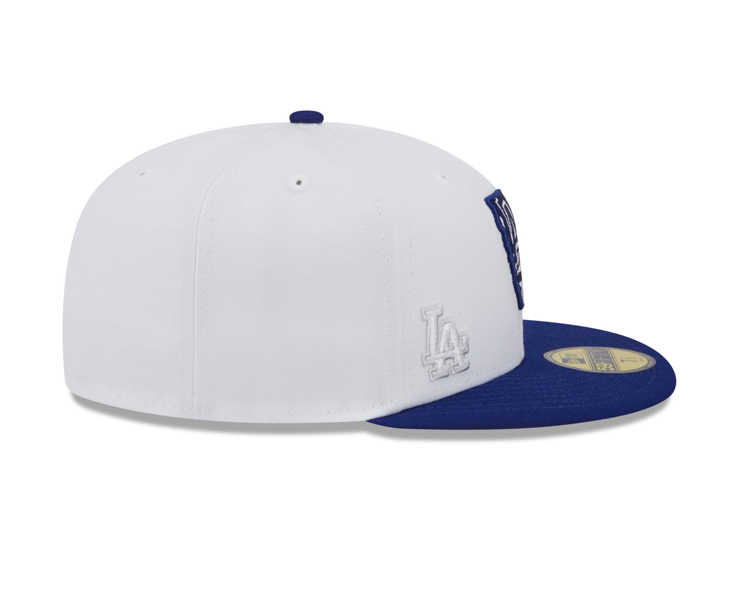 Los Angeles Dodgers New Era State 59FIFTY Fitted Hat - White