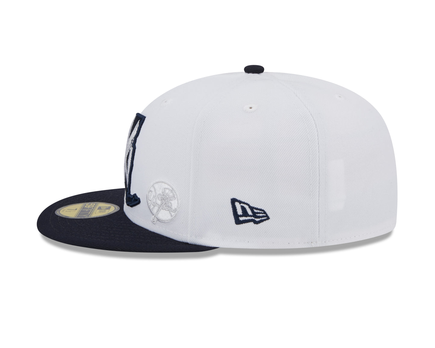 New York Yankees New Era State 59FIFTY Fitted Hat - White