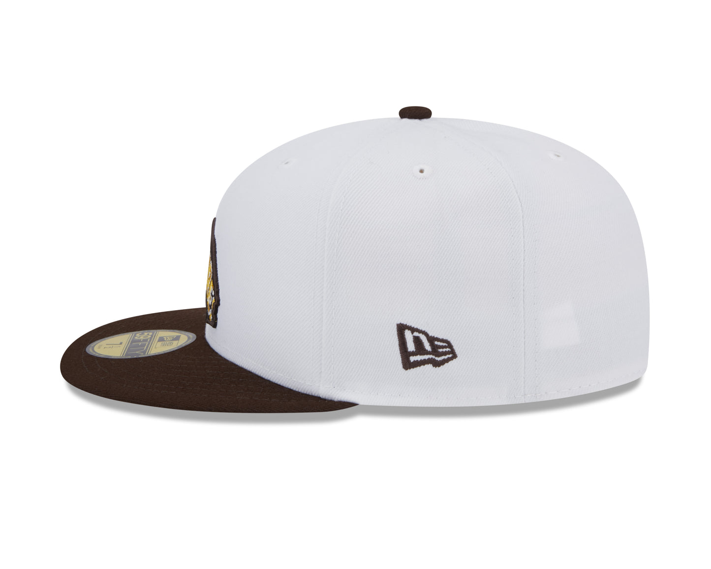 San Diego Padres New Era State 59FIFTY Fitted Hat - White