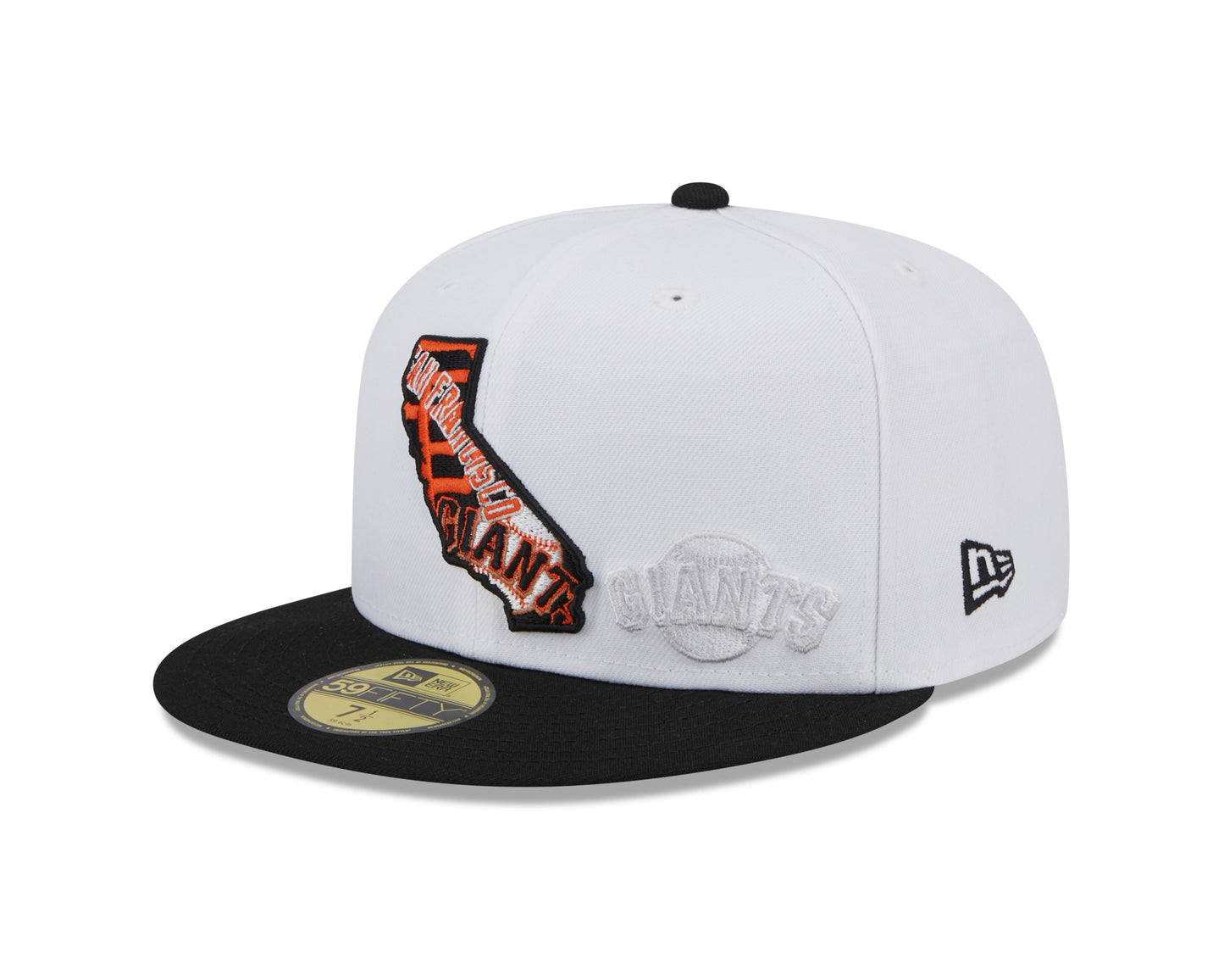 San Francisco Giants New Era State 59FIFTY Fitted Hat - White