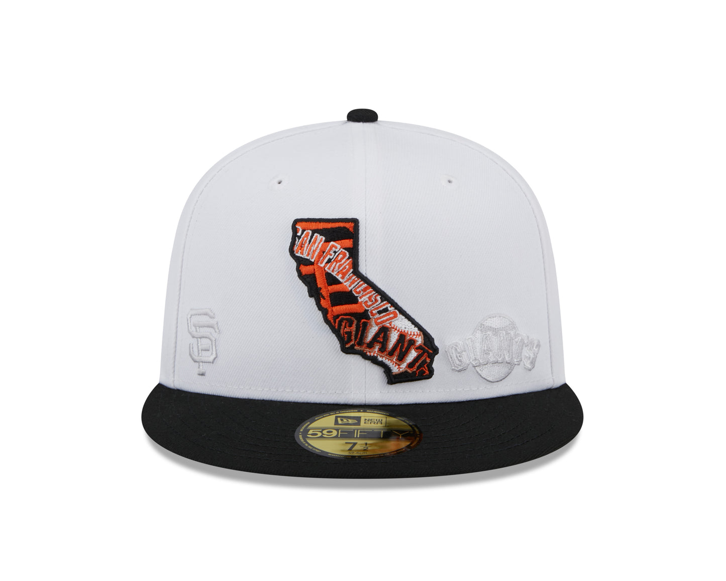 San Francisco Giants New Era State 59FIFTY Fitted Hat - White