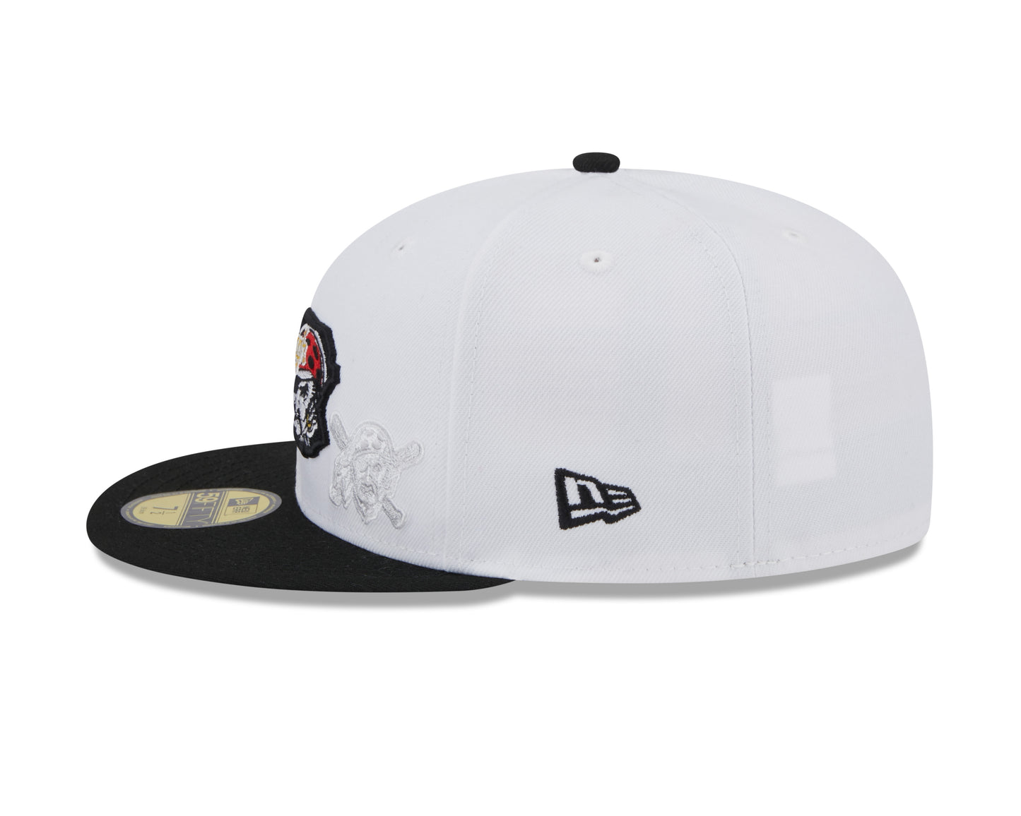 Pittsburgh Pirates New Era State 59FIFTY Fitted Hat - White