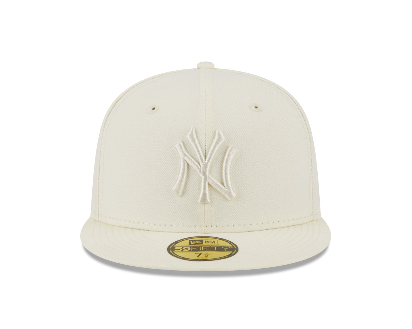 New York Yankees New Era Color Pack Cream 59fifty Fitted Hat- Cream