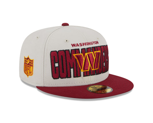 Washington Commanders New Era 2023 NFL Draft Stone 59Fifty Hat